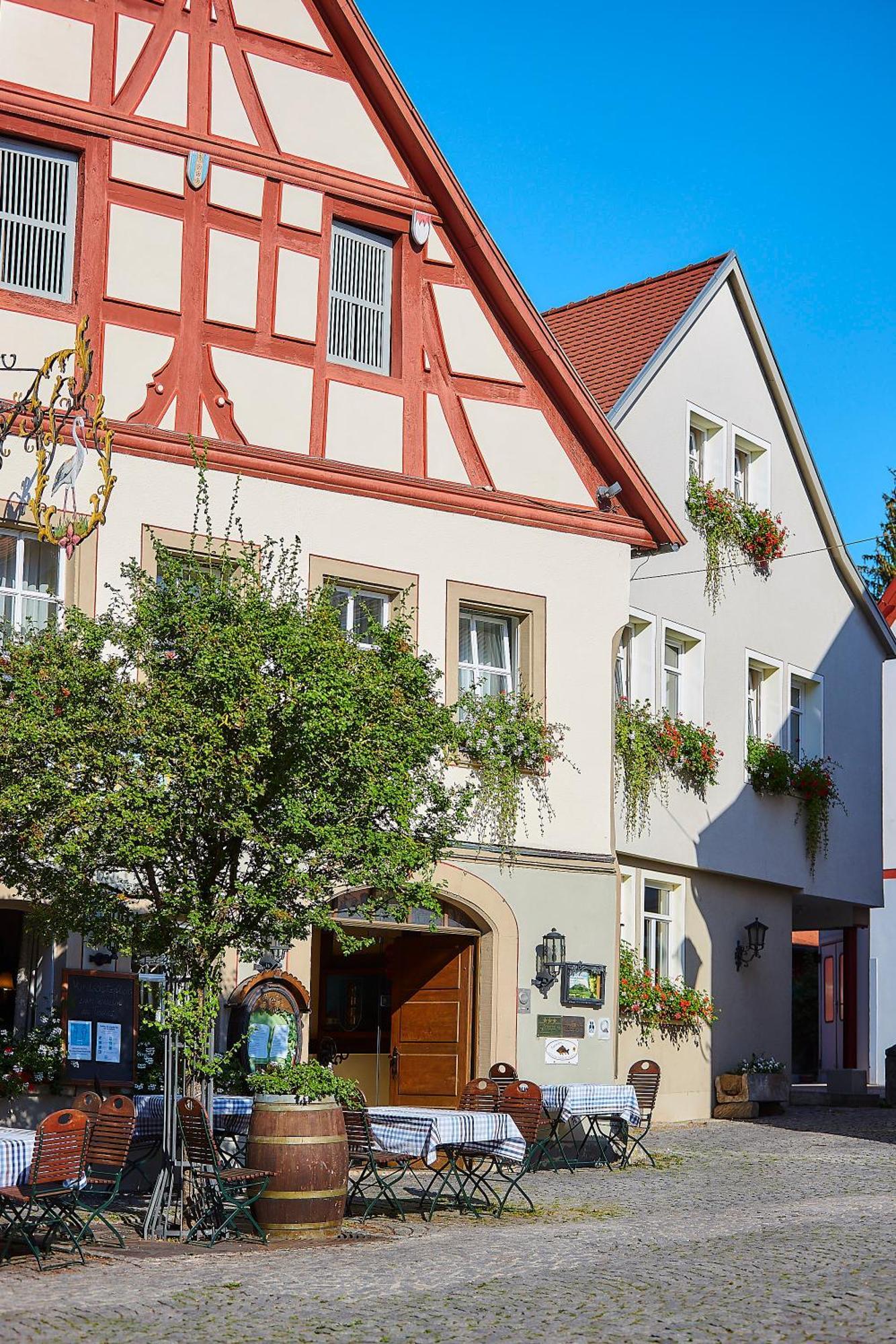 Flair Hotel Zum Storchen Bad Windsheim Exterior photo