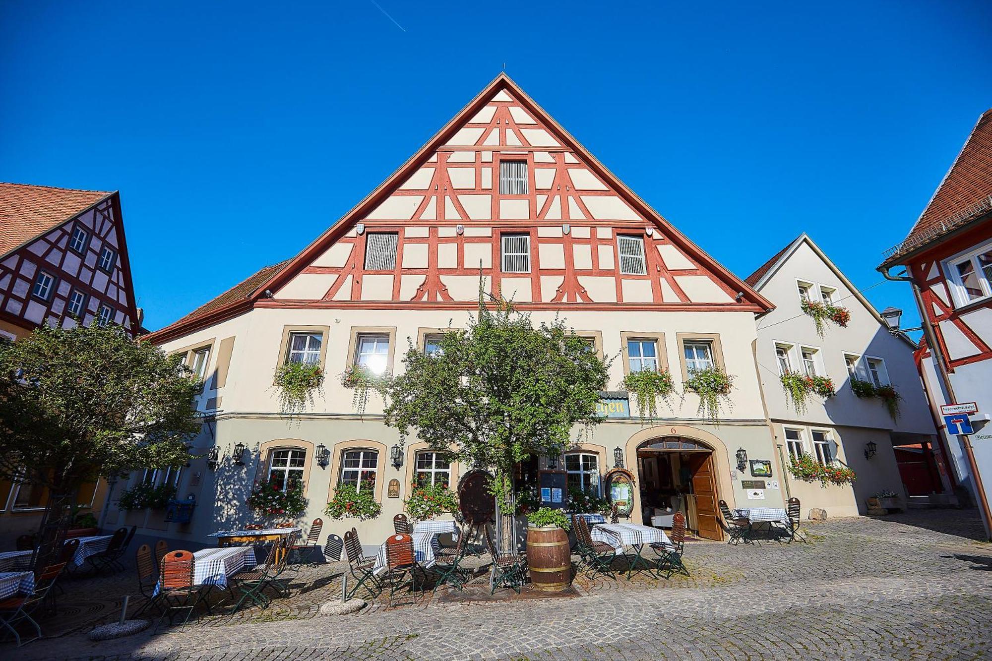 Flair Hotel Zum Storchen Bad Windsheim Exterior photo