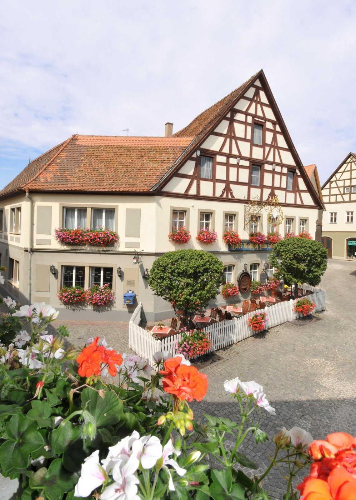 Flair Hotel Zum Storchen Bad Windsheim Exterior photo