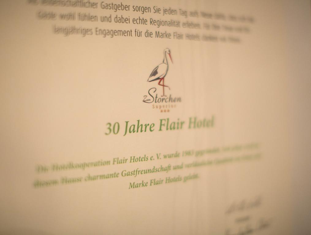 Flair Hotel Zum Storchen Bad Windsheim Exterior photo